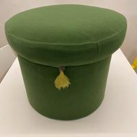 Pouf contenitore vintage