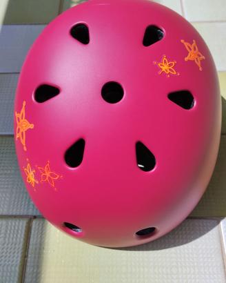 Casco bambina Decathlon per pattini a rotelle