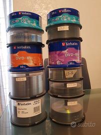 CD e DVD vergini scrivibili nuovi