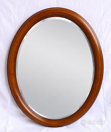 ✅Specchio Ovale da Parete Vintage con Cornice