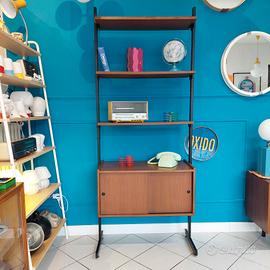 libreria vintage anni 70