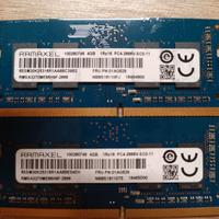 RAM Ramaxel ddr4 2x4GB 2666 MHz