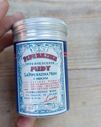 Scatola medicinale antica da collezione