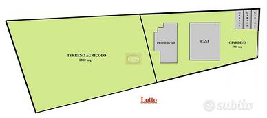 Casa indipendente di 305 m² con 5 locali e box aut