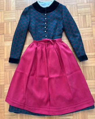 Vestito tirolese Dirndl invernale