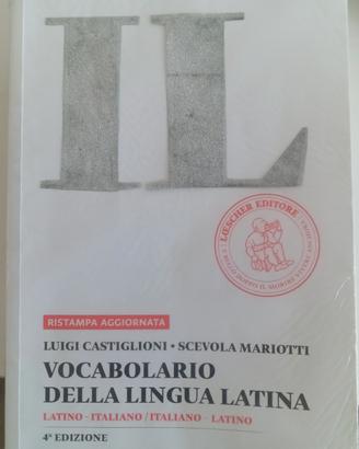 dizionario italiano latino  CASTIGLIONI MARIOTTI d
