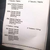 Gonna a campana pieghettata black/nera Rocco Baroc