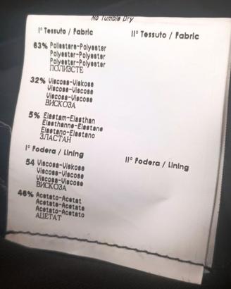 Gonna a campana pieghettata black/nera Rocco Baroc