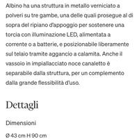 Tavolino design - Albino di Horm