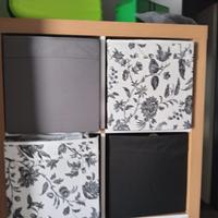 Mobile ikea con cubi portaoggetti