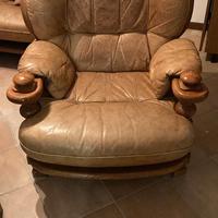 Divani in pelle fine anni 80