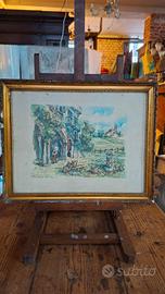 Pregiato quadro vintage (43,5x35 cm)