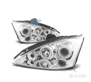 FARI PER FORD FOCUS 98-01 ANGEL EYES FONDO CROMATO