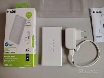 Caricabatterie portatile Power Bank.