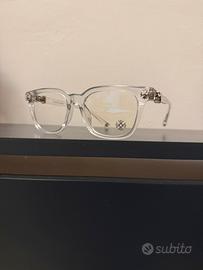 occhiali trasparenti chrome hearts 2