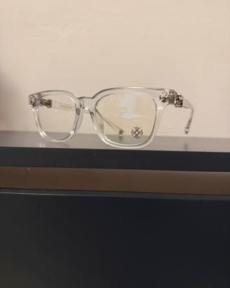 occhiali trasparenti chrome hearts 2
