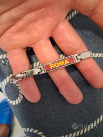 braccialetto roma calcio