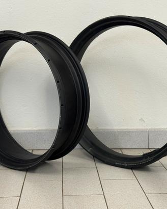 Coppia Cerchi cerchioni canale esterno BMW GS