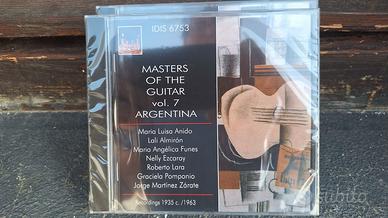 CD Masters of the Guitar Argentina  vol.7 CD audio