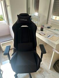 Sedia da Gaming / Ufficio Trust GXTrust Nera