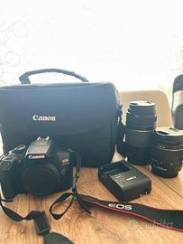 Canon Eos Reb T6 digital SLR Camera kit e 2lenti