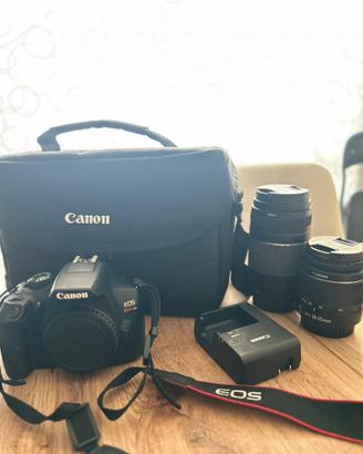 Canon Eos Reb T6 digital SLR Camera kit e 2lenti