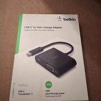 Adattatore Belkin USB C e VGA