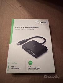 Adattatore Belkin USB C e VGA