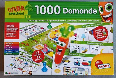 Carotina 1000 Domande Lisciani 3-6 Anni