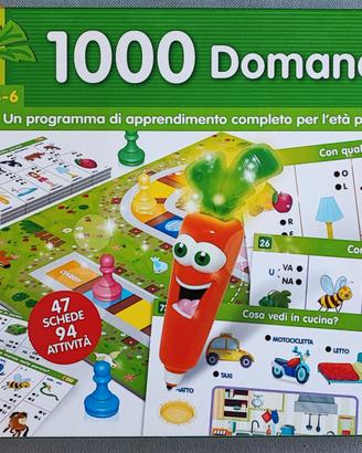 Carotina 1000 Domande Lisciani 3-6 Anni