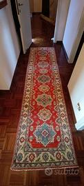 Tappeto Passatoia stile Kazak 307x80 Perfetto