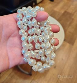 Collana perle d'acqua dolce  scaramazze (barocche)