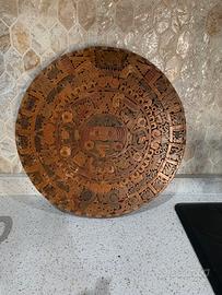 Calendario Azteco in legno
