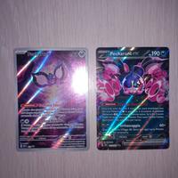 Lotto Carte Pokemon Pecharunt 129 promo e 039/064