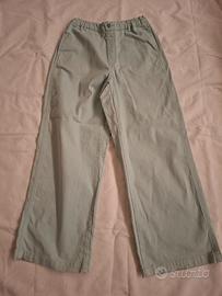Pantaloni UNIQLO - Verde Salvia - 13 anni