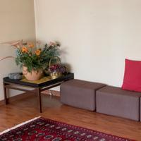 Fioriera legno e ferro