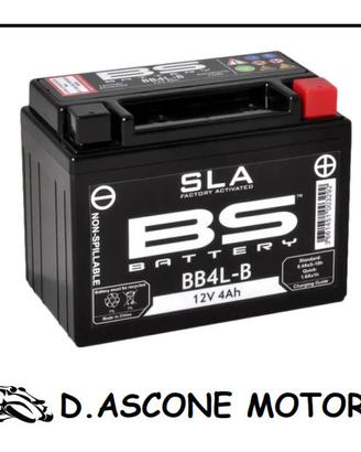 BATTERIA BB4L-B NUOVA BS Booster Spirit F10 F12 50