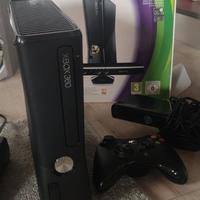 xbox 360 con kinect scatola originale