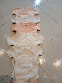 10 body manica corta 0 mesi Kiabi 