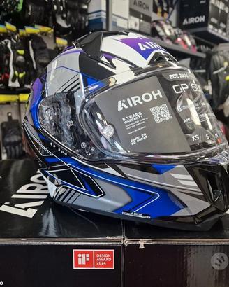 AIROH Casco Integrale GP800 Blue - Must -