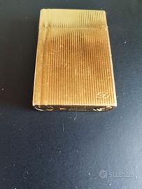 accendino Dupont placcato oro