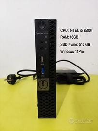 Mini PC Dell - Intel I5 9500T - 16gb RAM-512gb SSD