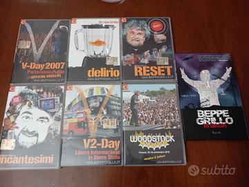 DVD Collezione di Beppe Grillo - V-Day , Reset ecc