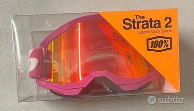 Maschera 100% Strata 2 Fletcher Lente a specchio