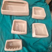 accessori bagno ceramica incasso  vintage 