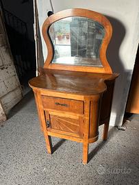 Cassettiera da camera - Antica in legno - Vintage