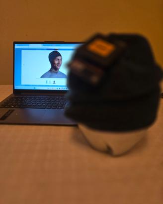 berretto Buff Fleece Beanie Forest lana merino .