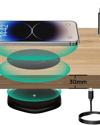 KPON Caricabatterie wireless invisibile