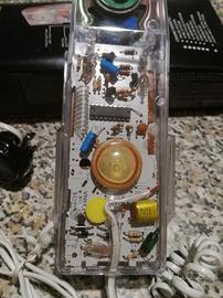 Telefono trasparente vintage