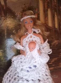 Barbie con neonato 